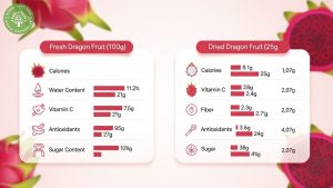 Dried Red Dragon Fruit vs Fresh: Color, Nutrition & When to Use Each 2 dried bred dragon fruit vs fresh