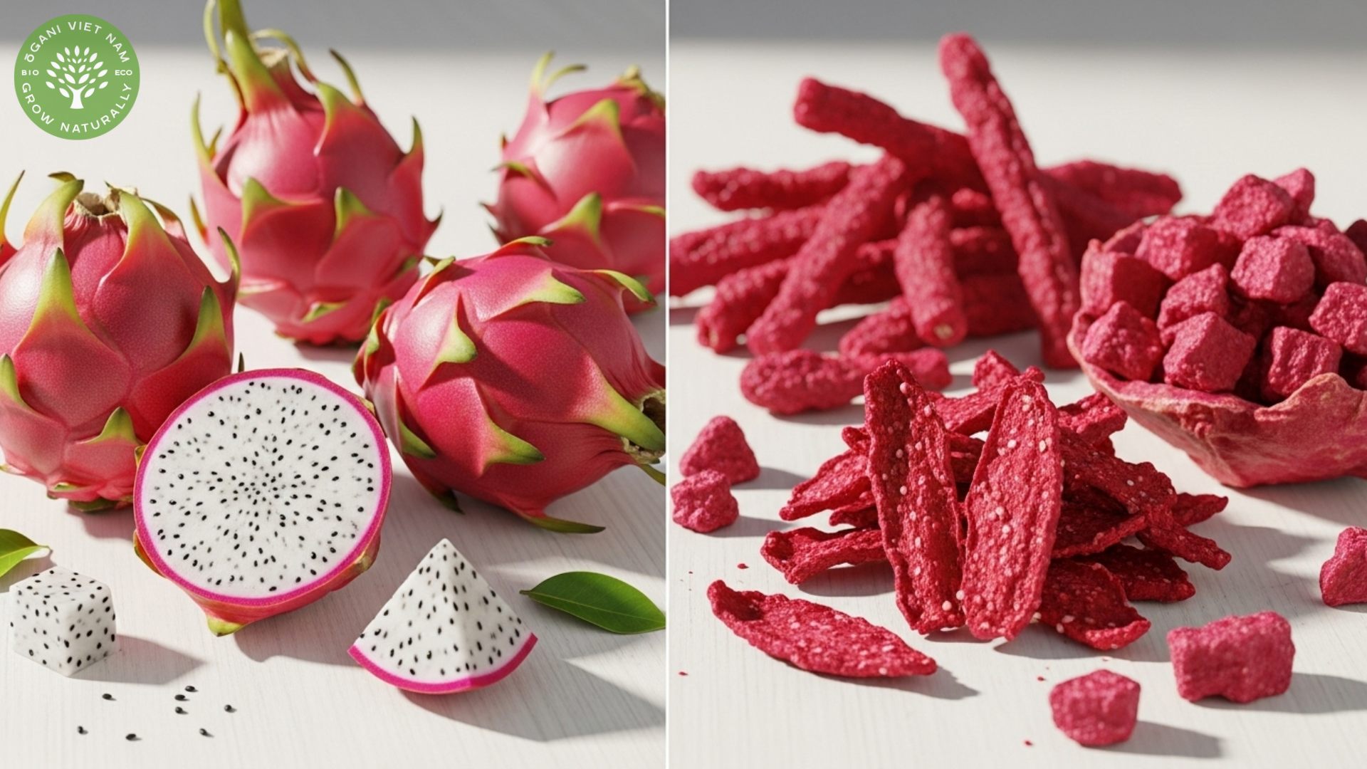 Dried Red Dragon Fruit vs Fresh: Color, Nutrition & When to Use Each 1 dried bred dragon fruit vs fresh