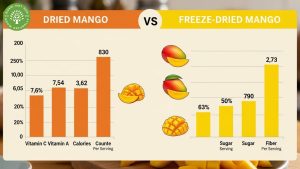 dried mango vs freeze dried mango
