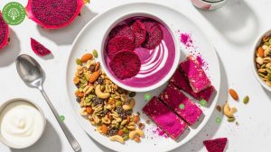 dried red dragon fruit