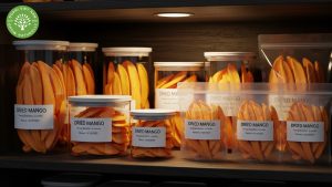 dried unsweetened mango