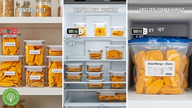 Mango Storage Temperature How to Store Dried Mango Shelf Life: Complete Guide for Maximum ...
