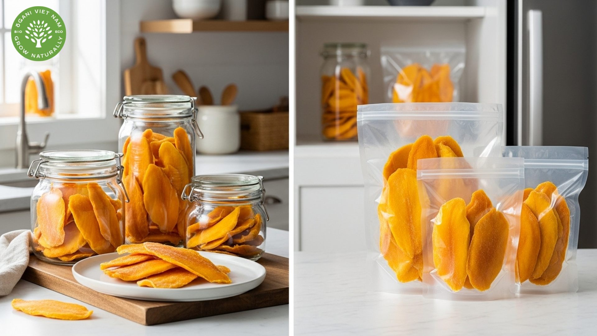 how to store dried mango shelf life 