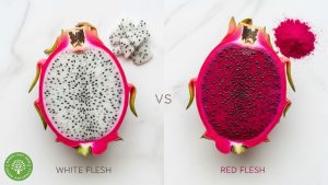 organic red dragon fruit powder