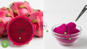 powdered red pitaya