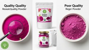 powdered red pitaya