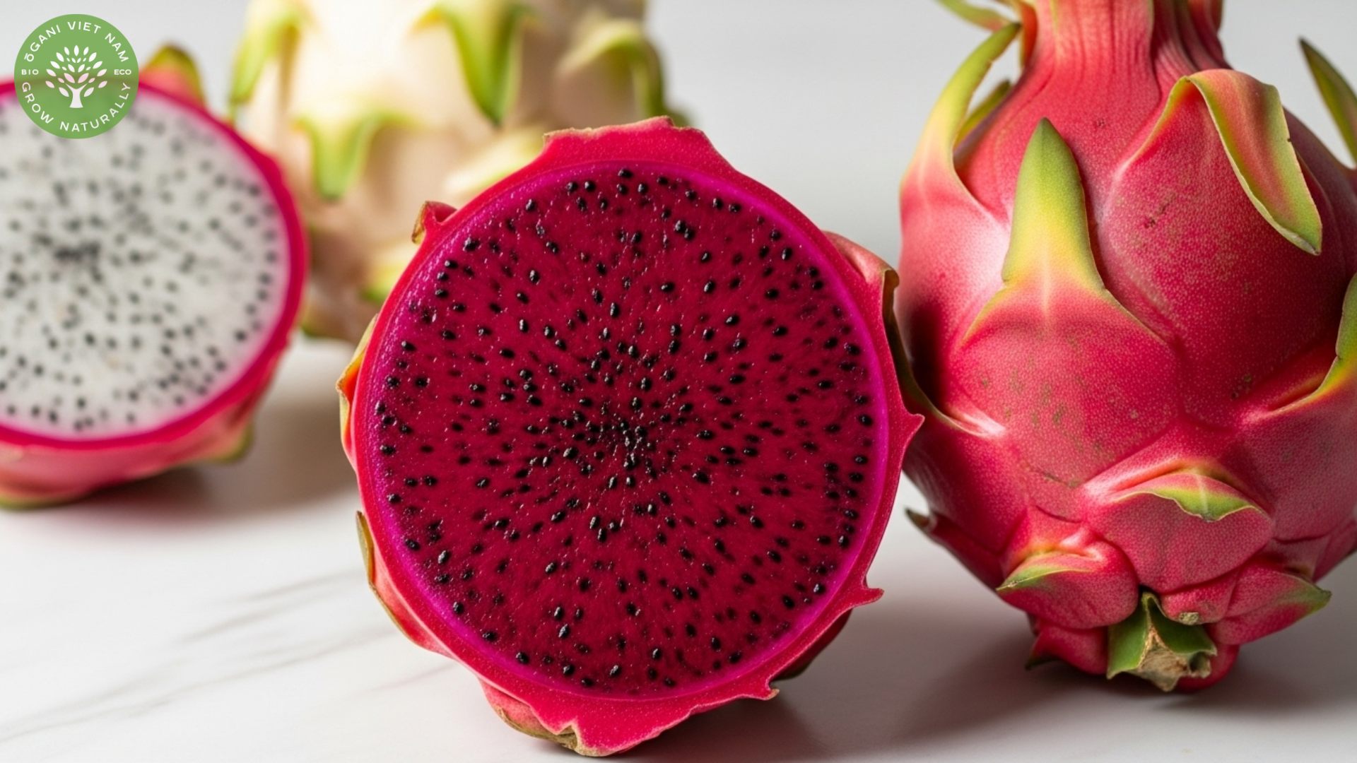 what makes red dragon fruit red