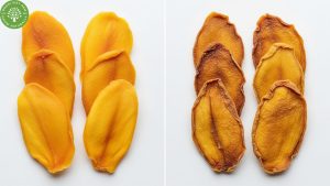 soft dried mango