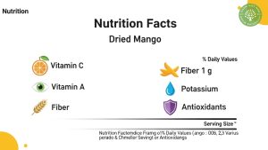 benefits of dried mangoes