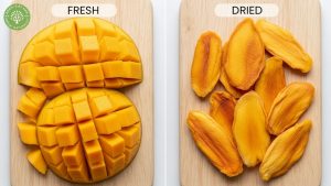 are dried mangoes a healthy snack