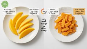 are dried mangos healthy