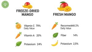 are freeze dried mangoes good for you
