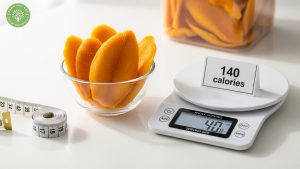 calories in dried mango no sugar added