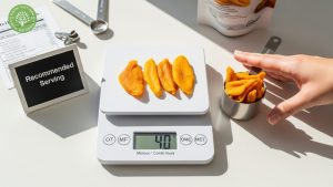 calories in dried mango with sugar