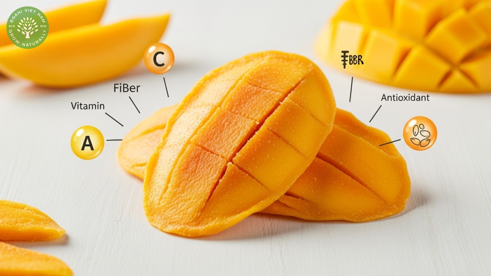 Dehydrated Mango Benefits: Nature's Sweet Superfruit Explained 1 dehydrated mango benefits