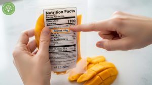 dehydrated mango calories