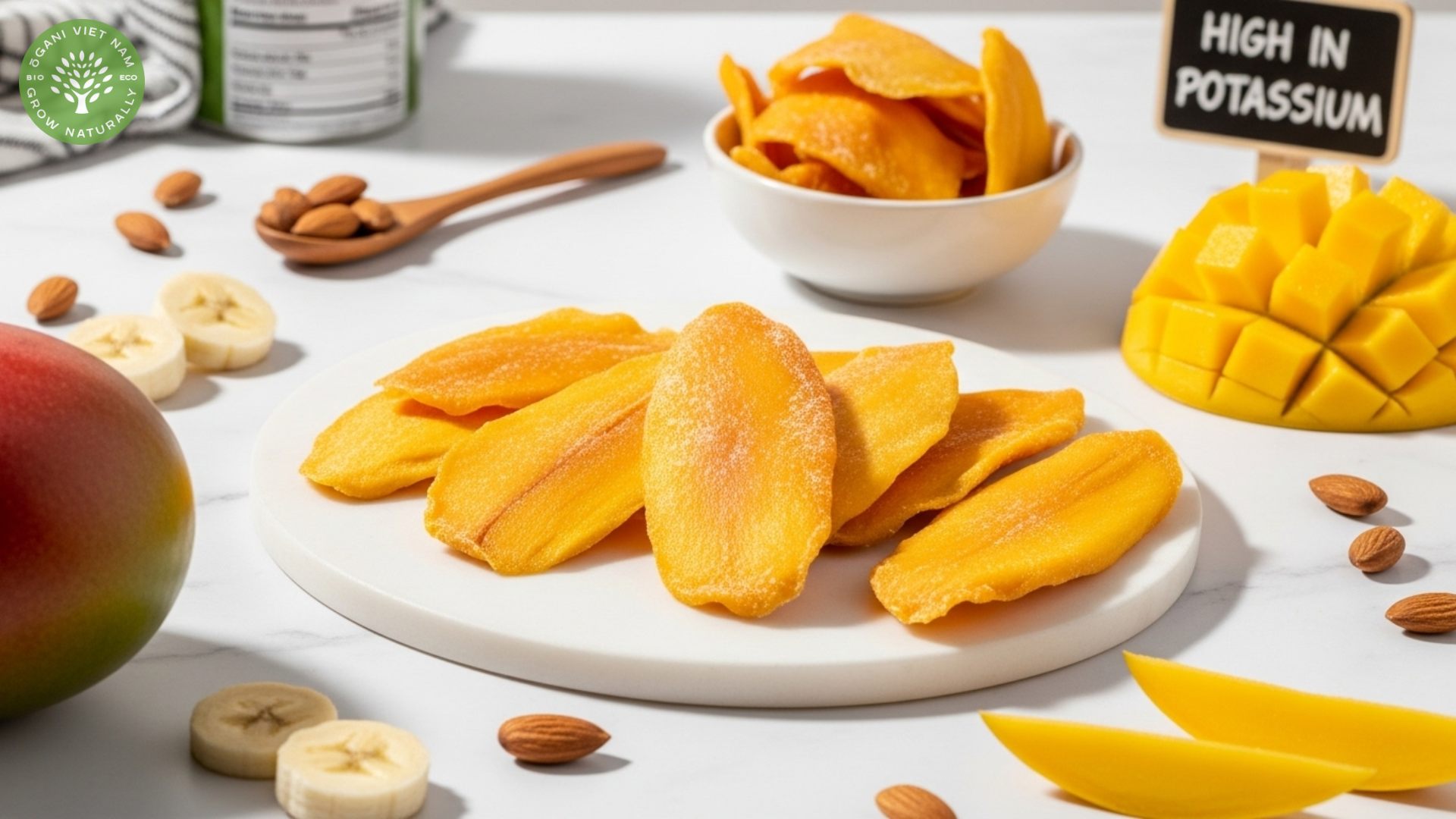 does dried mango have potassium