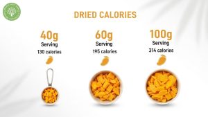 dried mango calories