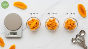 dried mango calories