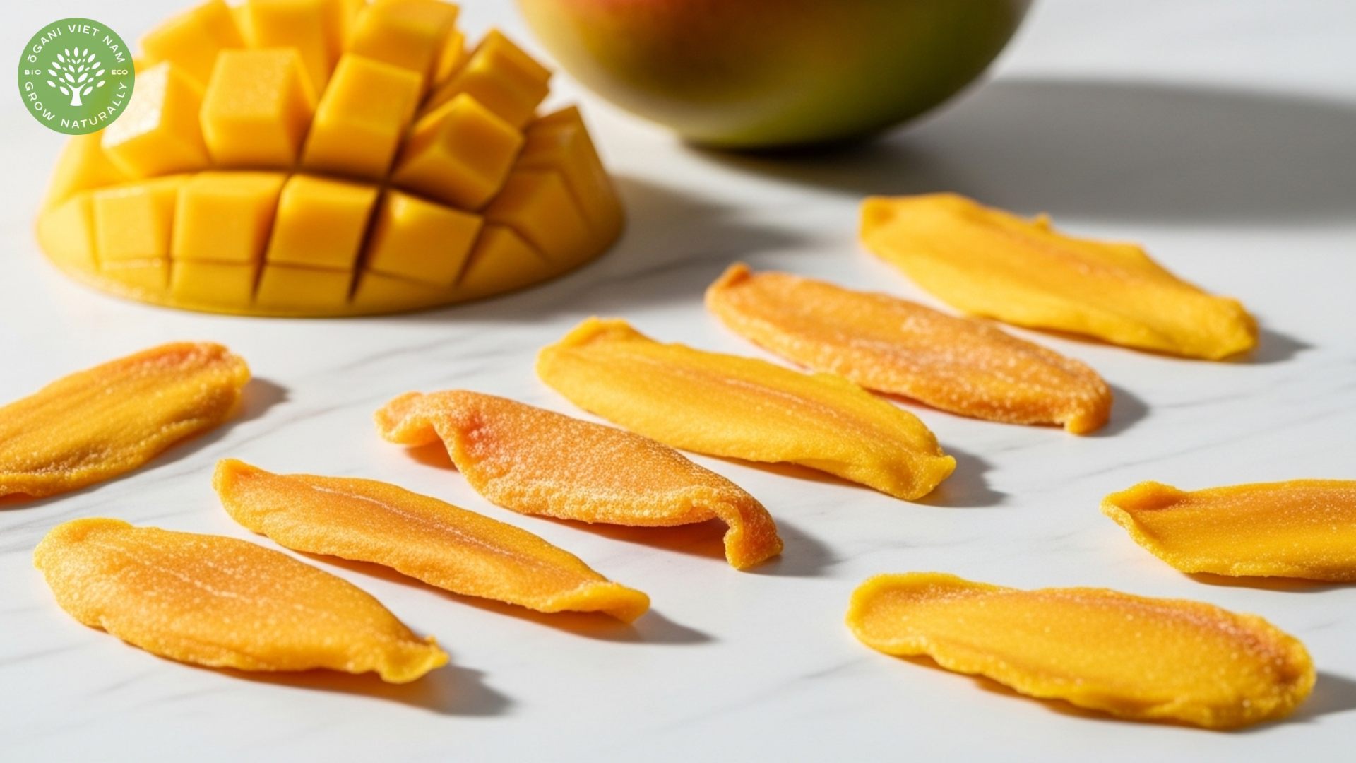 dried mango fiber content