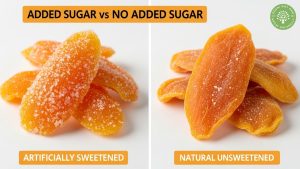 dried mango without sugar