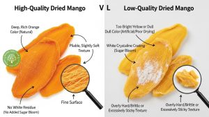 dried mango without sugar