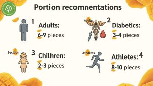 how many pieces of dried mango should i eat