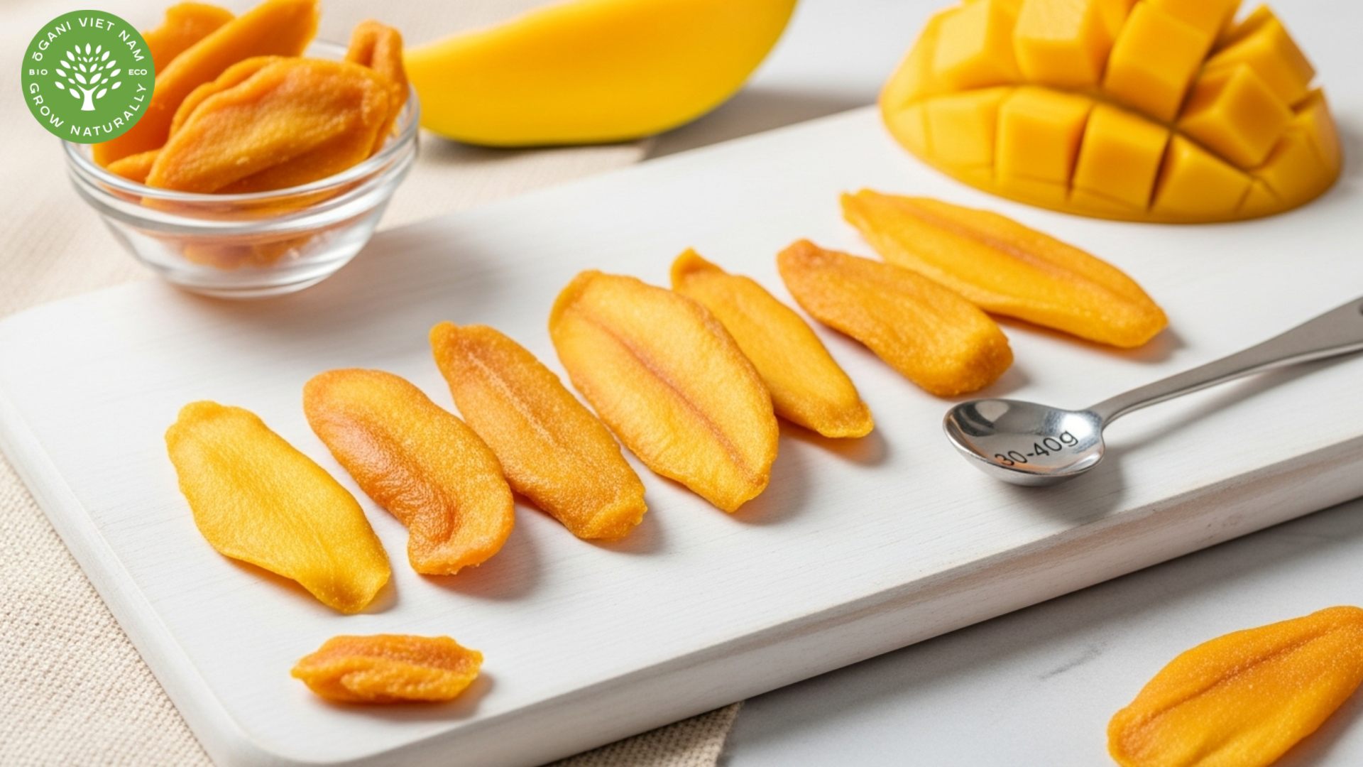 how many pieces of dried mango should i eat