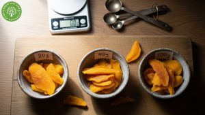 how much sugar is in dried mango