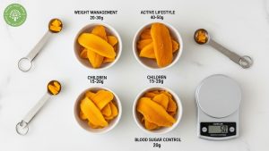 nutrition in dried mango