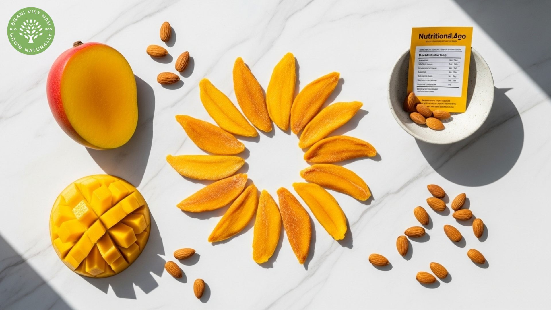 nutrition in dried mango