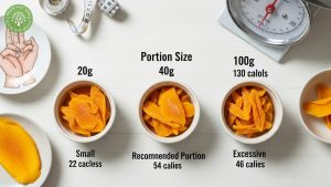 nutrition of dried mango