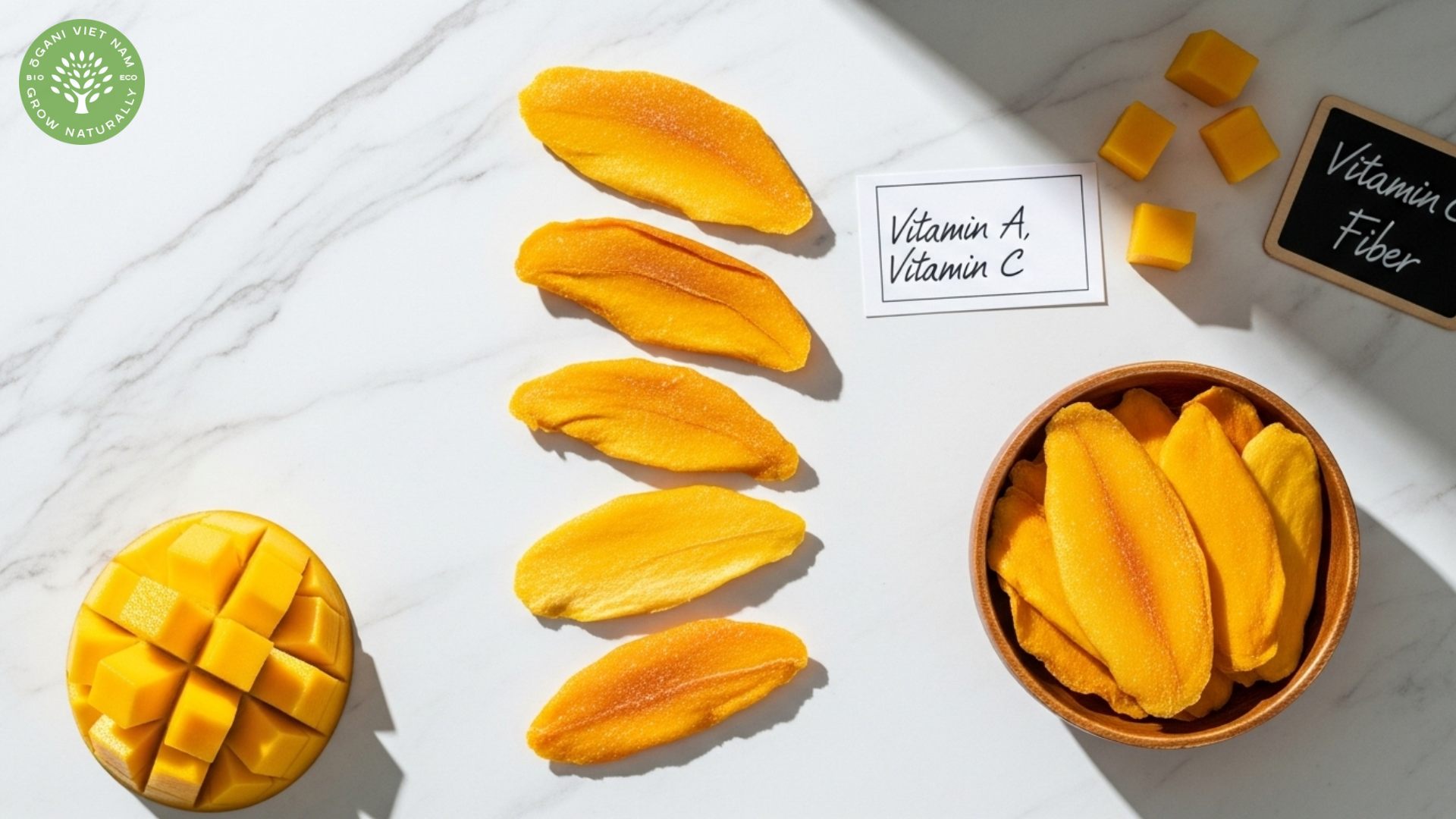nutrition of dried mango