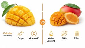 nutritional value of dried mangoes