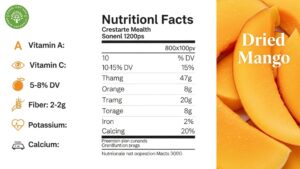 Dried Mango Vitamins: Complete Nutritional Guide 2 dried mango vitamins