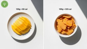 dried mangoes nutrition facts