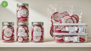 how to dehydrate dragon fruit