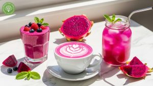 pink dragon fruit powder