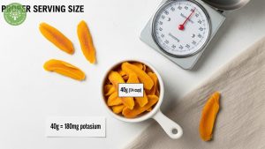 potassium in dried mango