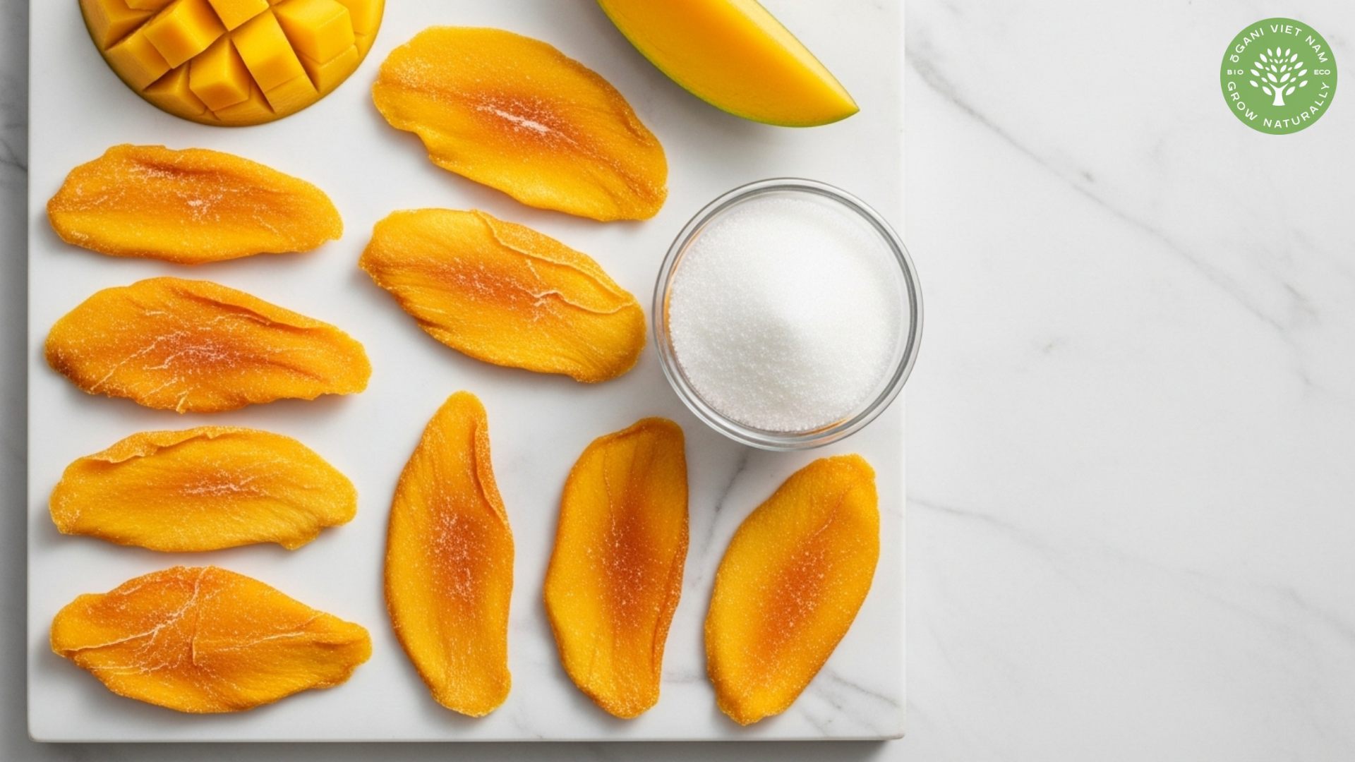 sugar in dried mango