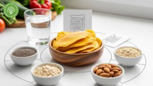 do dried mangoes have fiber