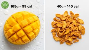 dried mango calorie