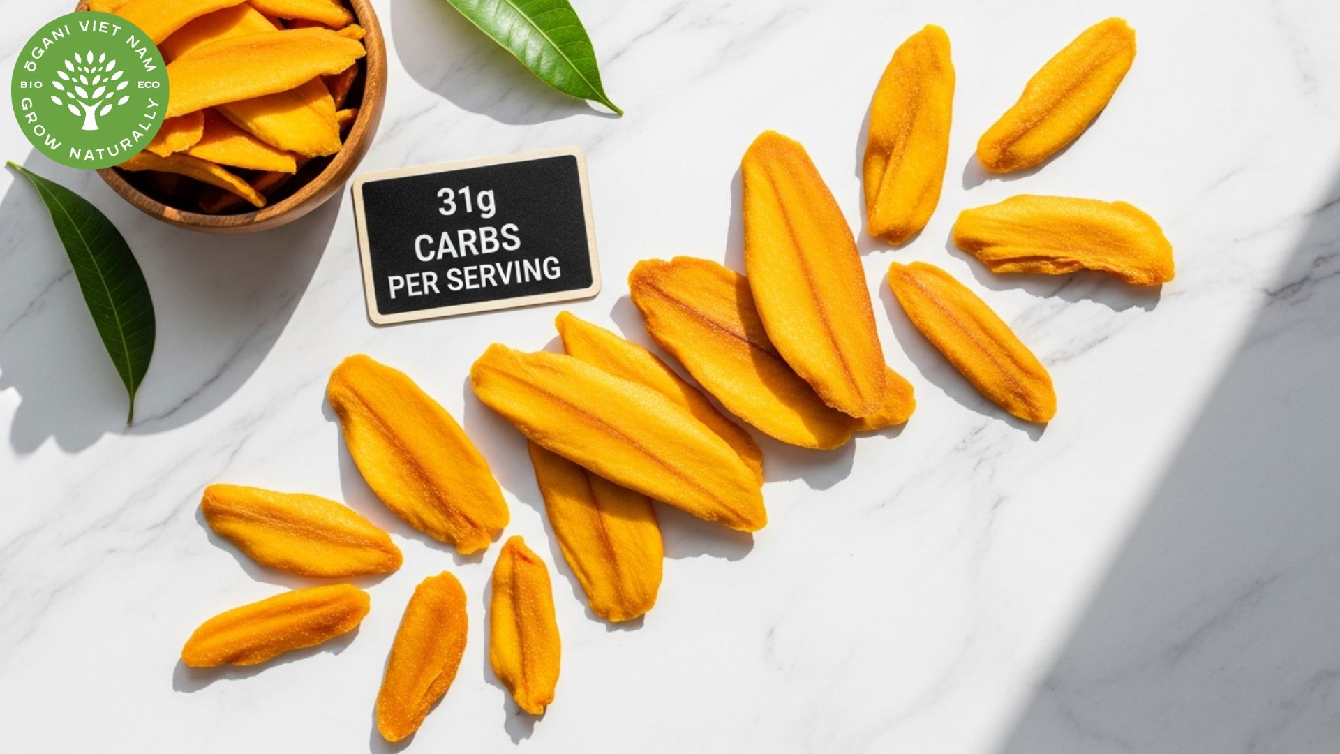 dried mango carbs