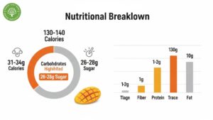 how much sugar in dried mango