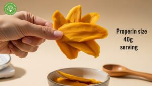 is dried mango high in fiber