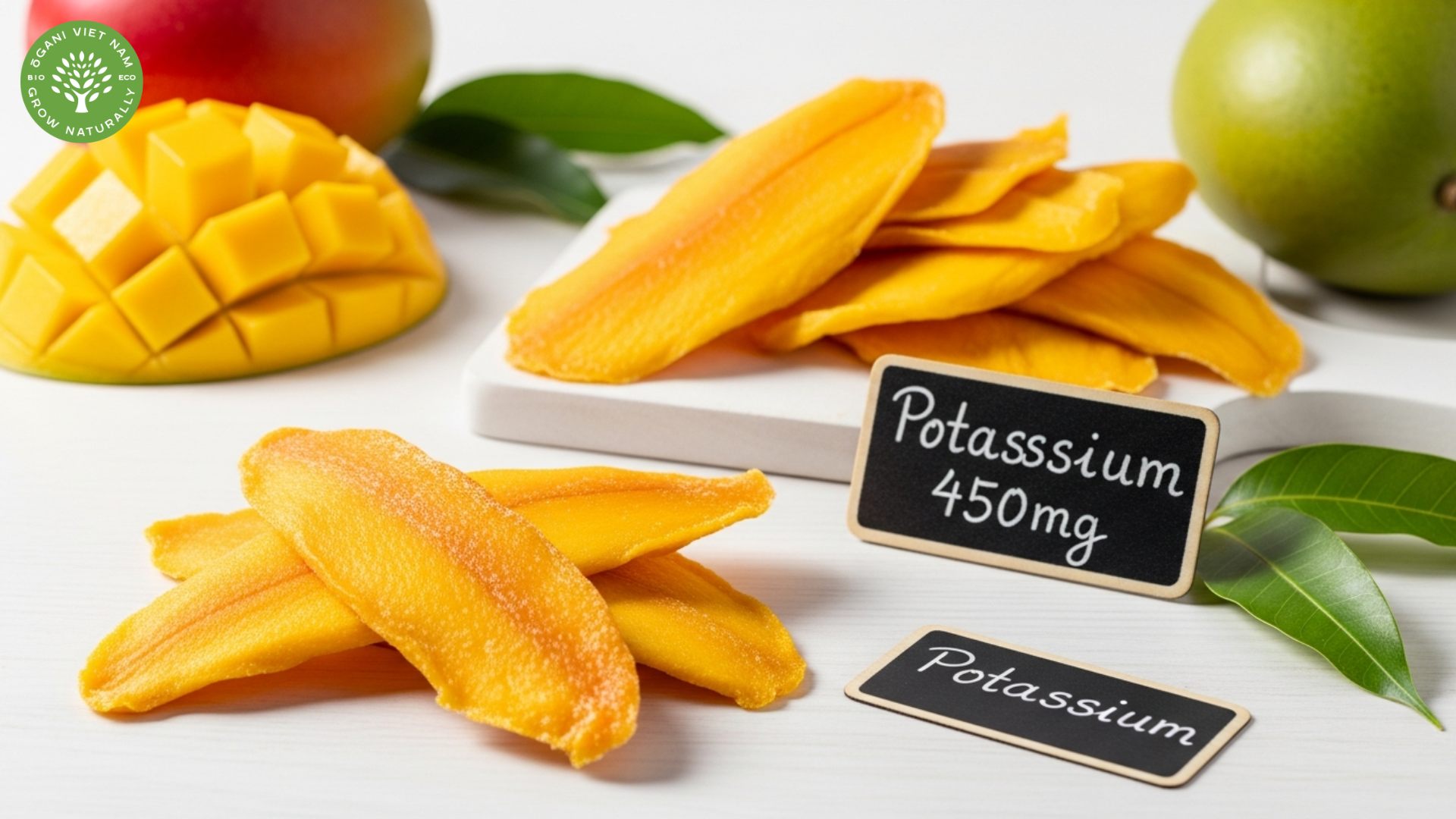 is dried mango high in potassium