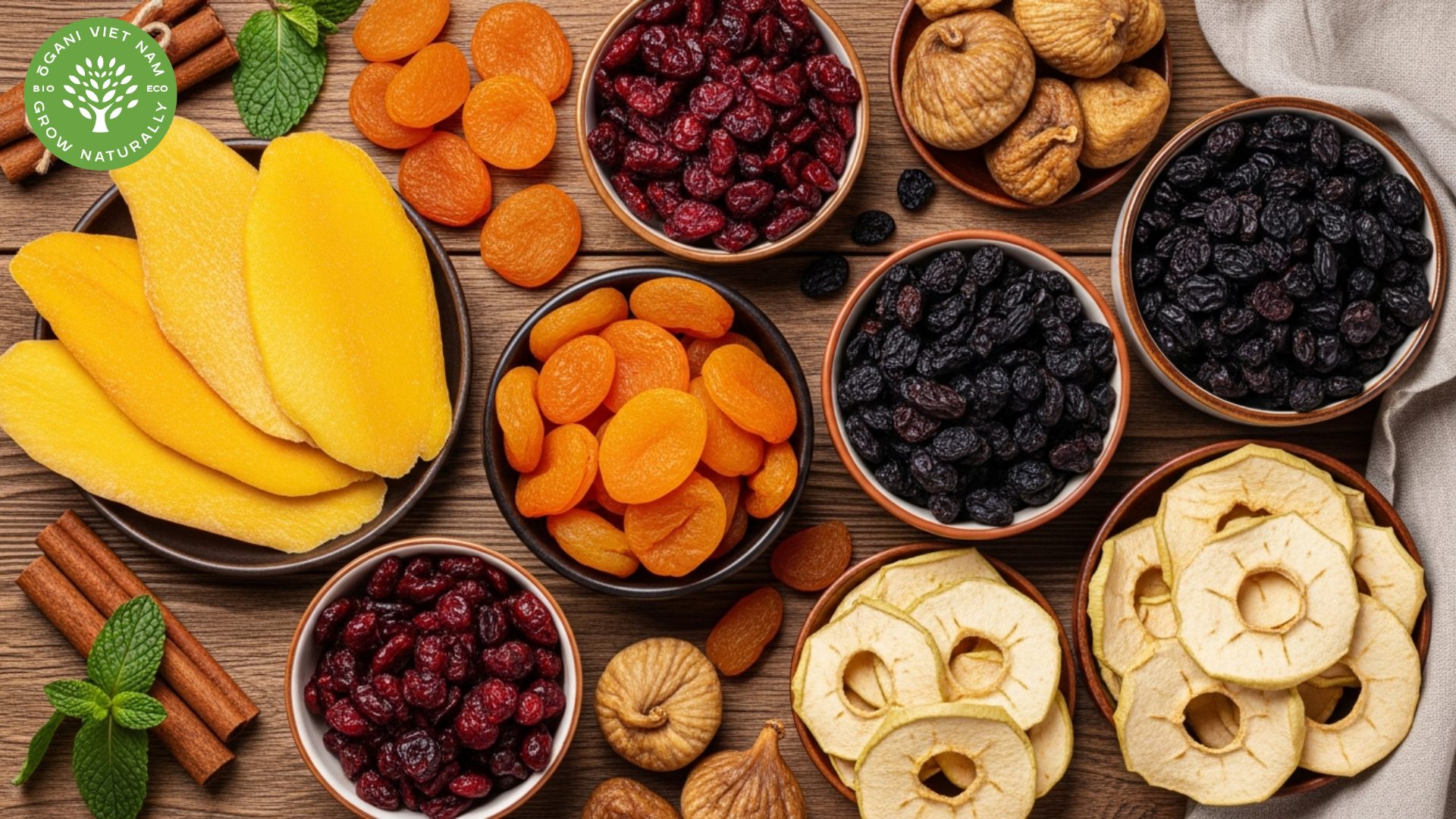 uses of dried fruits