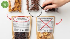 what does unsulphured dried fruit mean