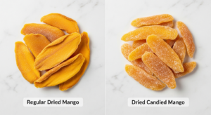 dried candied mango