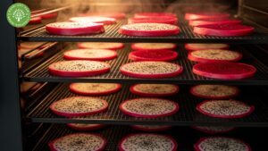 how to dry dragon fruit